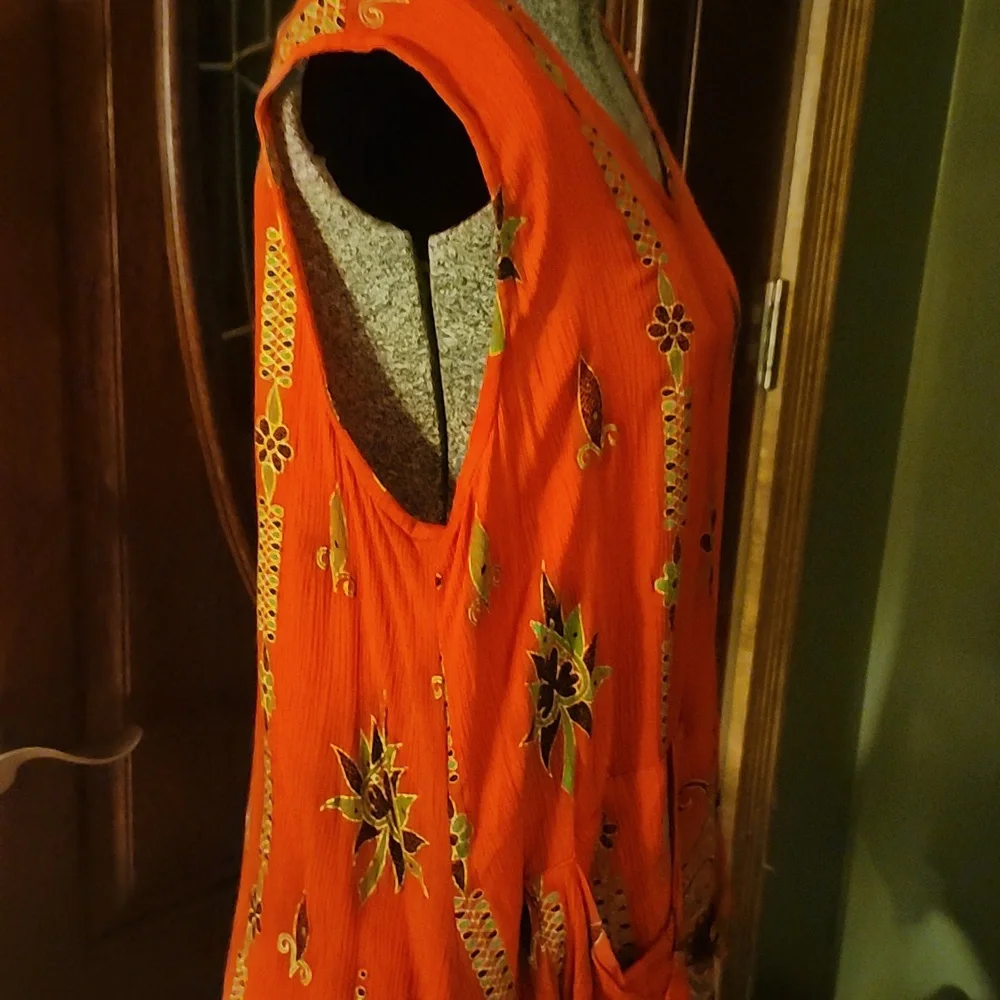 BELMA  NY Sleeveless  Floral Design Top Large - Picture 7 of 16